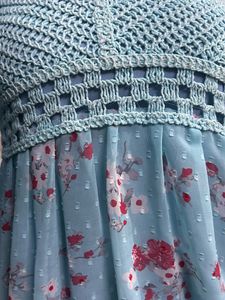 Cute Sky Blue Top