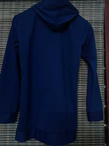 Blue Striped Hoodie