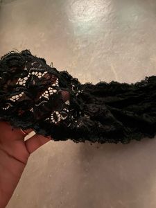 Black floral Lace Bralette