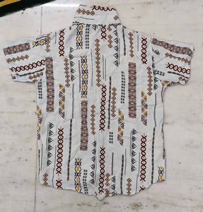 Patterned Casual Shirt