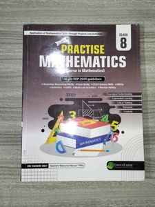 Class 8 Mathematics Practice Book