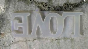 LOVE Silicone Mold