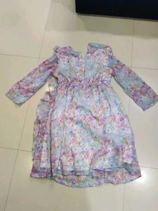 Floral Print Mini Dress