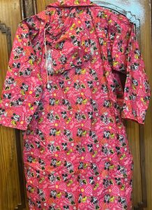 Mickey Mouse Pink RainCoat