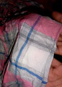 Pink Striped Embroidered Design Kurti
