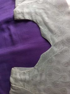 White Embroidered Kurta