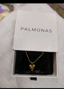 Palmonas Heart Necklace Without Box