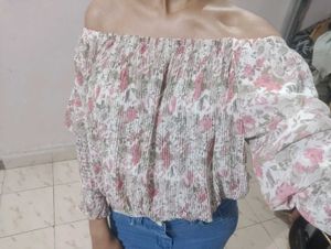 Floral Off-Shoulder Top