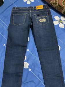 Dark Blue Denim Jeans