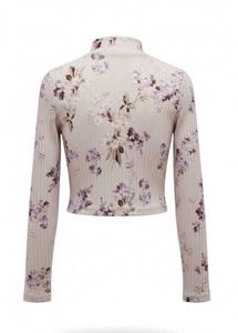 Floral Print Long Sleeve Top