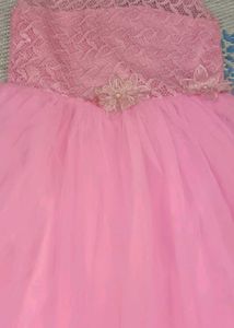 Pink Tulle Party Dress