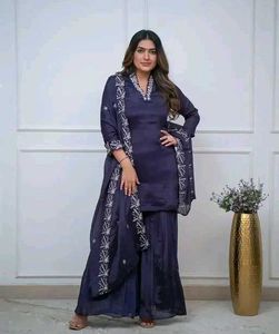 Attractive Kurta Set with dupatta.(S,L,XL,XXL)