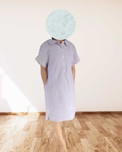 Striped Shirt Dress