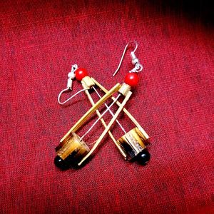 Ektara Style Earings From Santiniketan