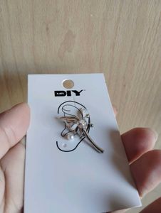 Silver Ear Cuff with Pearl✨✨