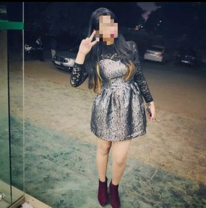 Silver/Black Party Designer Dress