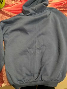 Blue Zip-Up Hoodie