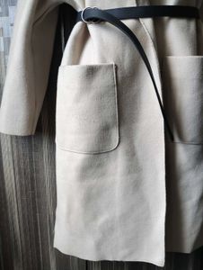 Elegant Beige Trench Coat