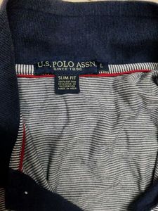 Men's Striped Polo Shirt