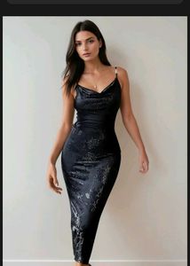 Newme Cowl Middi Dress