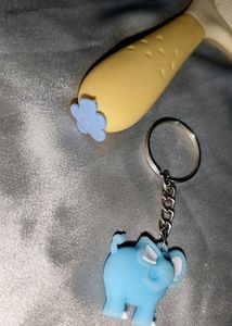 Cute Korean Combo With Key Ring