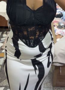 Stylish Black & White Dress