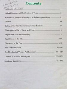 Merchant Of Venice Book + Help Boo
