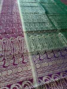 SOLD Pure Silk Brocade Banarasi