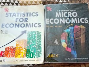 Economics - Micro And Stats Class 11 Tr Jain