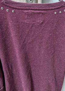 Women Embellished Poly Cotton Sweater