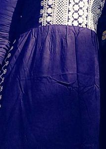 Navy Blue Midi Dress