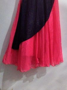 Pink &amp; Black Formal Dress