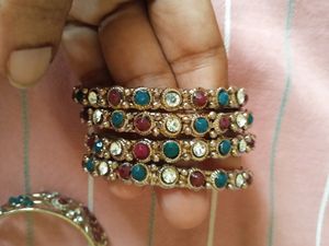 16 Oxidized Bangles