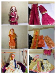 3 Doll Ethnic Outfit Combo pack.