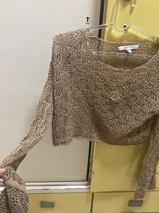 Crochet Off-Shoulder Top