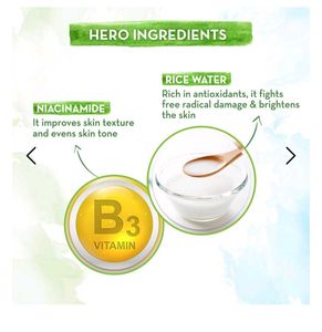 Mamaearth Ricewater &amp; Niacinamide Facial Kit