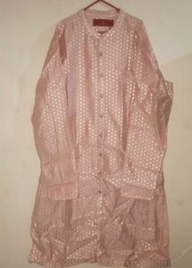 Men's Peach Kurta