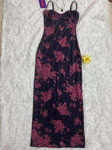 Long Bodycon Dress New With Tag