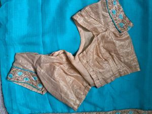 Elegant Embroidered Saree
