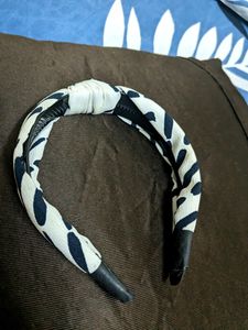 Hairband Retro Style Black 🖤 And White 🤍✨