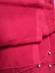 Elegant Red Dupatta