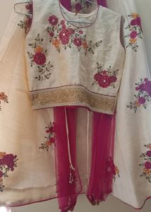 White Floral Lehenga 💖🤩