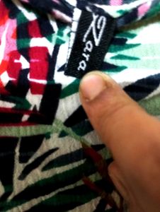 Floral Print Kaftan Dress