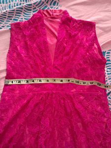 Beautiful Pink, Fancy, Net Top