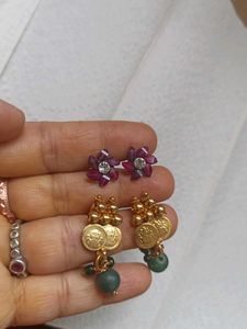 Beautiful Earrings And Studds
