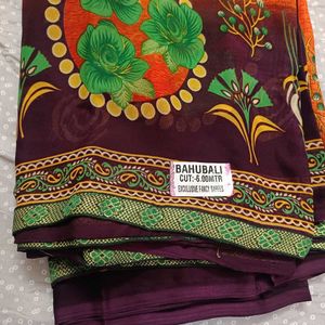 saree with blouse piece