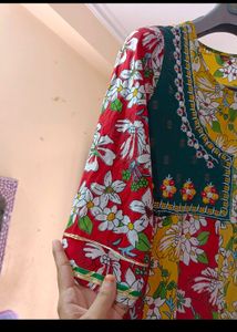Colourful Kurti Anarkali Style
