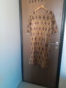 Patterned Ethnic Dress