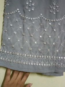 Set Of Embroidered Kurta And Pajama