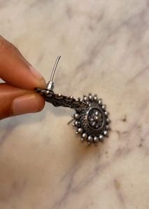 Oxidized Silver Jewelry Set